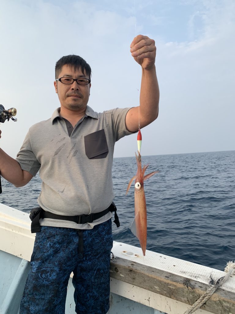 8月2日 白いか１便釣果 山陰 鳥取県 境港の遊漁船 釣り船 第二光洋丸