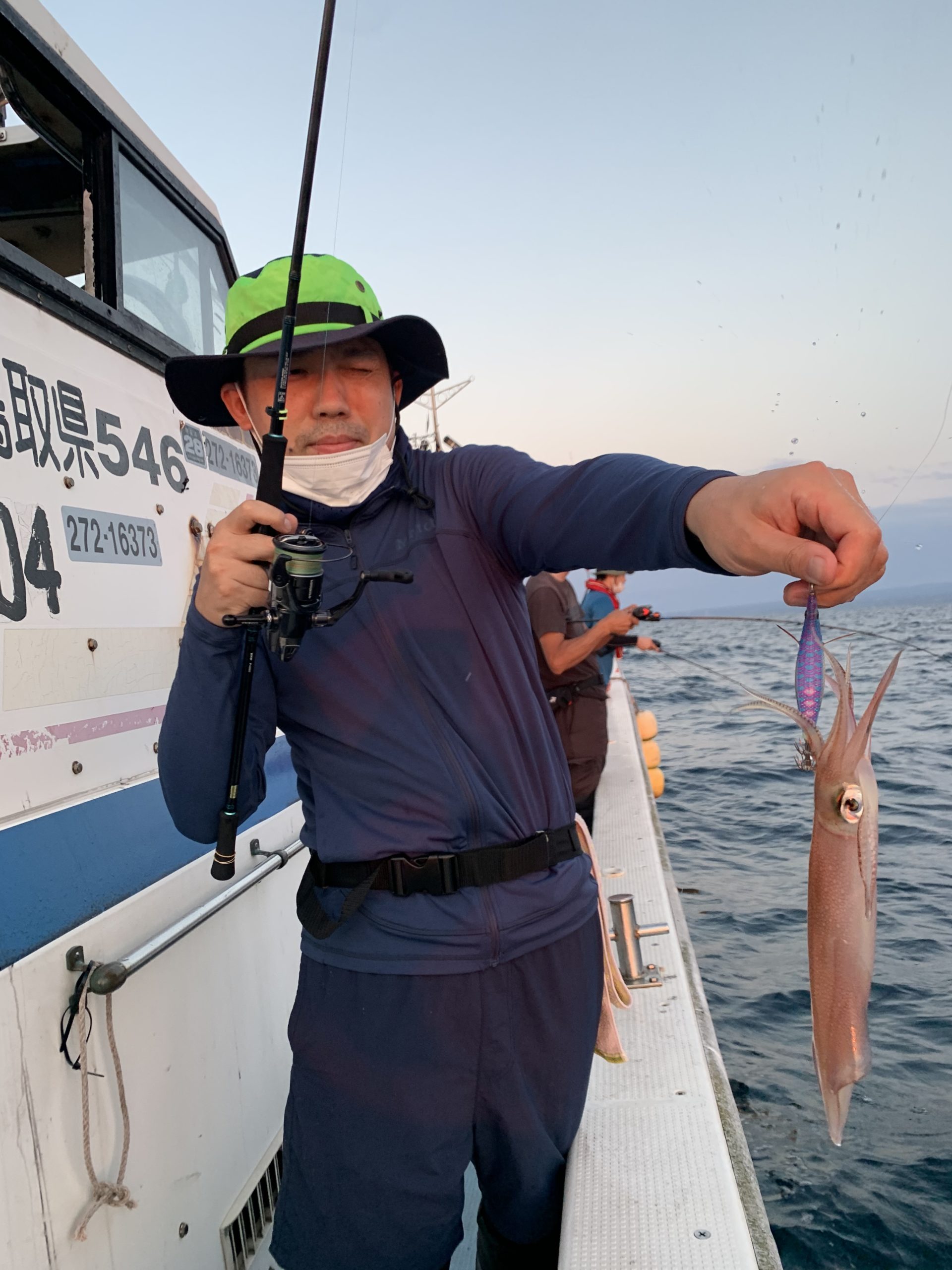 7月25日 日 白いか1便 山陰 鳥取県 境港の遊漁船 釣り船 第二光洋丸